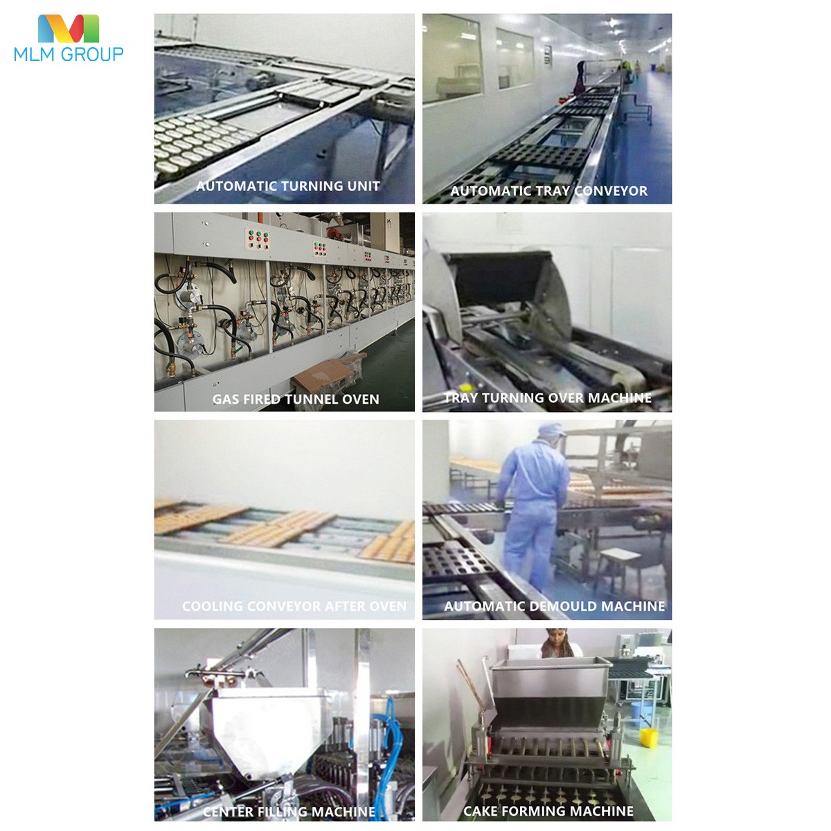 Full Automatic Cake Production Line