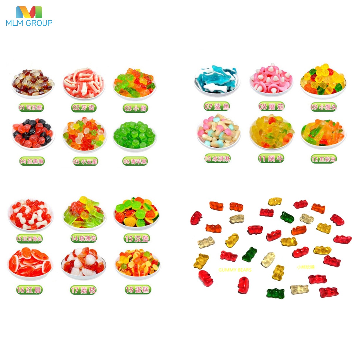 Gummy Candy Depositing Production Line